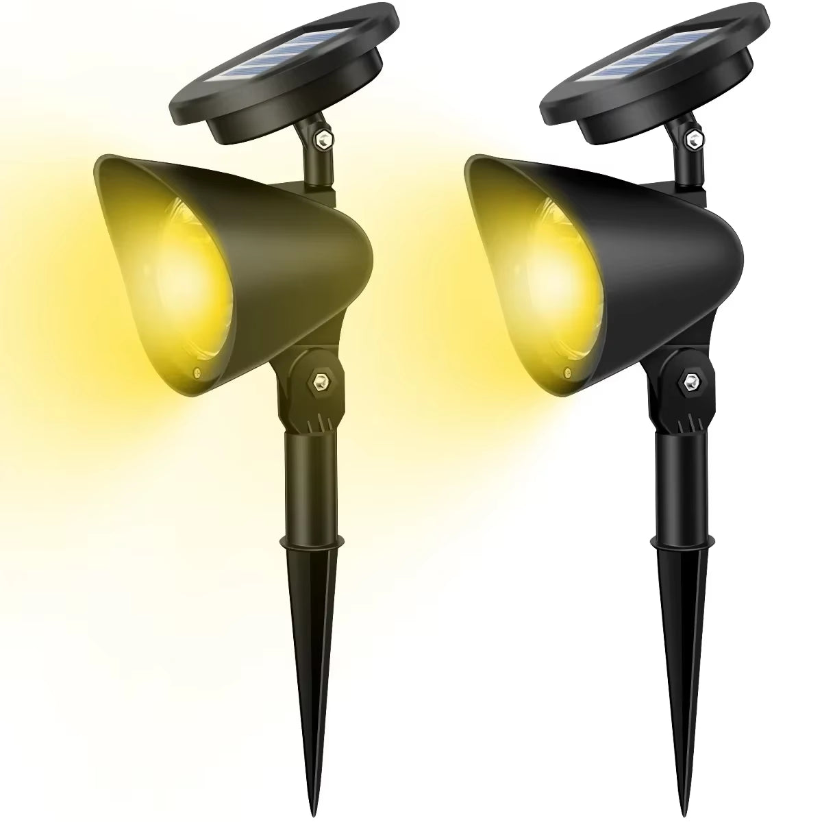 Outdoor Led Solar Spotlight Garden Lights Landscape Decoration IP65 Waterproof for Lawn Courtyard Pathway Tree Separately Lamp