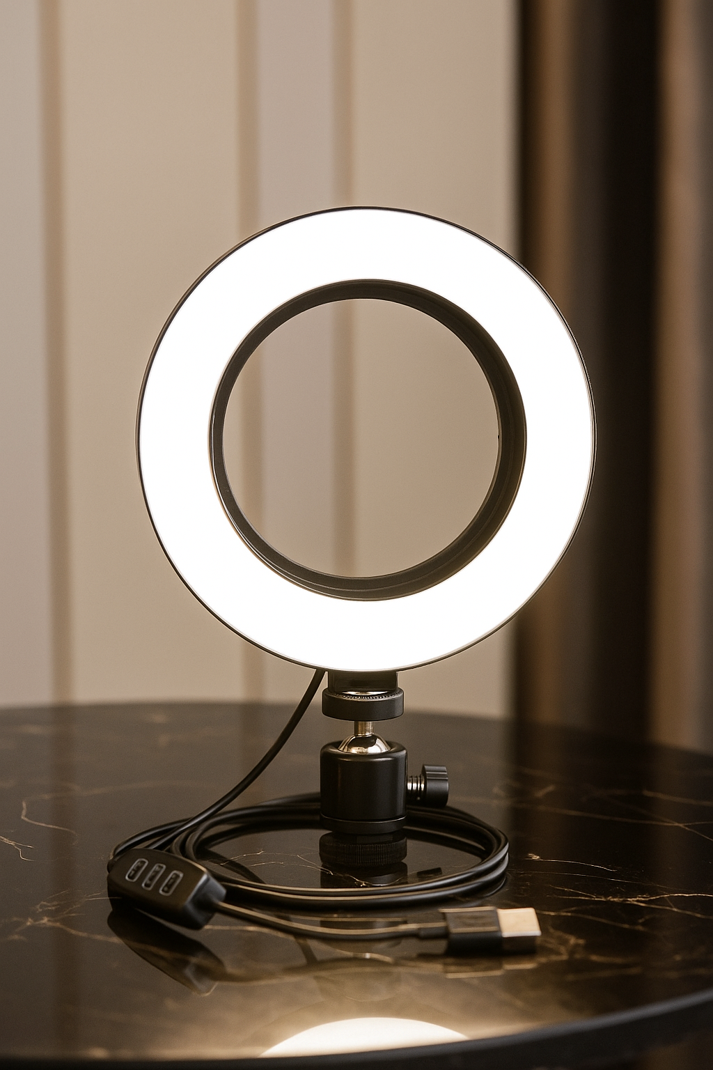 Le secret pour un eclairage pro - Anneau LED pour vidéos et portraits impeccables
