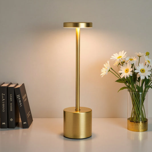 Lampe LED Tactile Rechargeable avec Témoin de Charge - 3 Modes Couleur