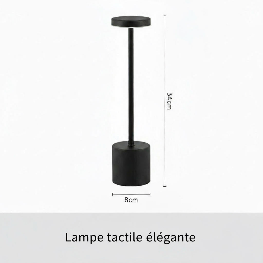 Design rétro de la lampe LED tactile Atmory"