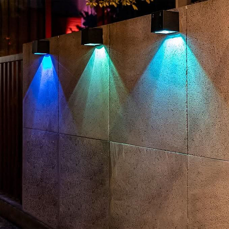 Appliques murales solaires LED Buenosaires avec éclairage RGB multicolore