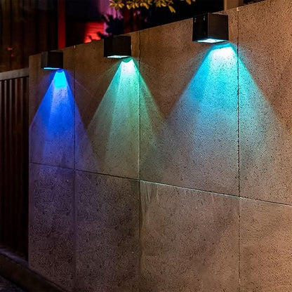 Appliques murales solaires LED Buenosaires avec éclairage RGB multicolore