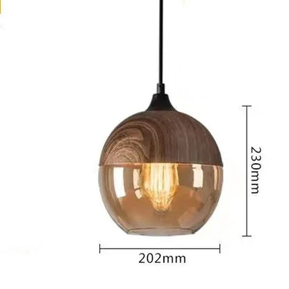 Nordic Pendant Lamp Modern Glass Hanging LED Light Fixtures for Restaurant Living Bedroom Indoor Decoration Luminaire Suspension
