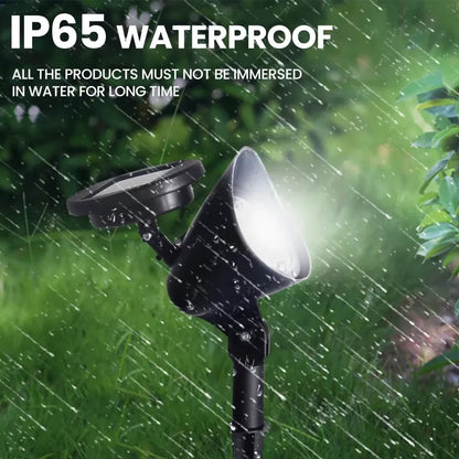 Outdoor Led Solar Spotlight Garden Lights Landscape Decoration IP65 Waterproof for Lawn Courtyard Pathway Tree Separately Lamp