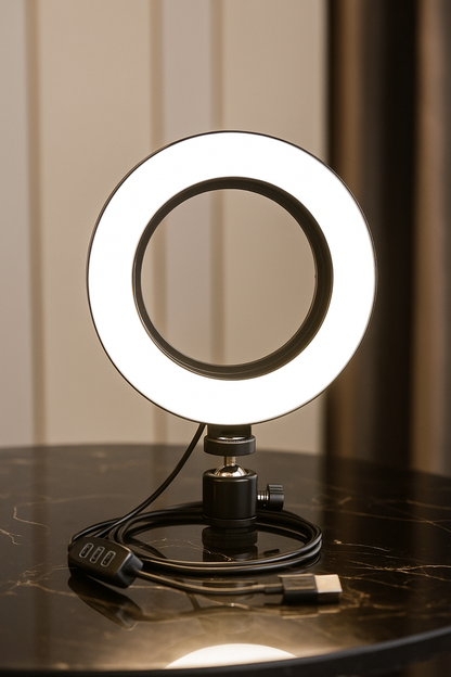 Le secret pour un eclairage pro - Anneau LED pour vidéos et portraits impeccables