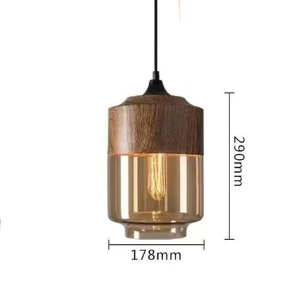 Nordic Pendant Lamp Modern Glass Hanging LED Light Fixtures for Restaurant Living Bedroom Indoor Decoration Luminaire Suspension
