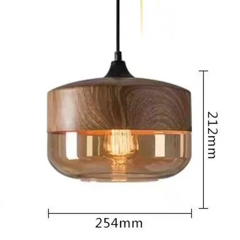 Nordic Pendant Lamp Modern Glass Hanging LED Light Fixtures for Restaurant Living Bedroom Indoor Decoration Luminaire Suspension