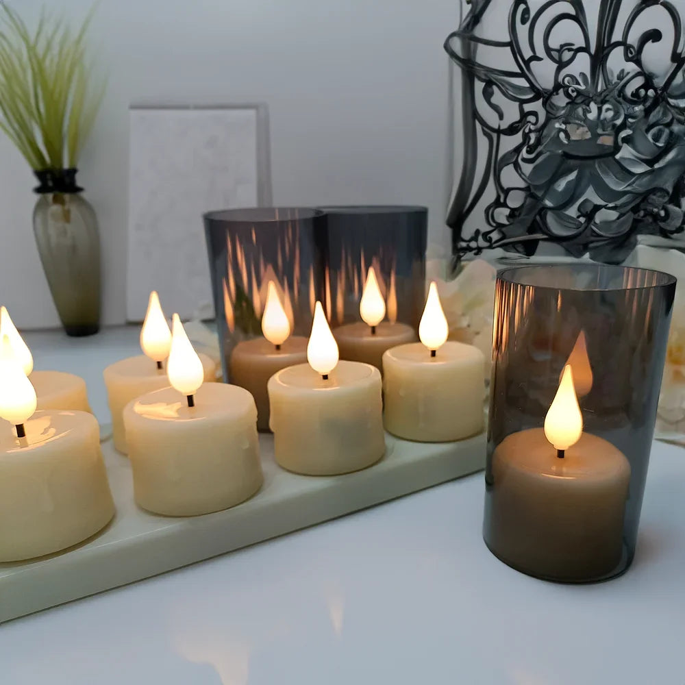 Gradation luminosité, modes lumière fixe ou scintillement réaliste comme une vraie  flamme, minuterie programmable pour ambiance cosy terrasse ou intérieur